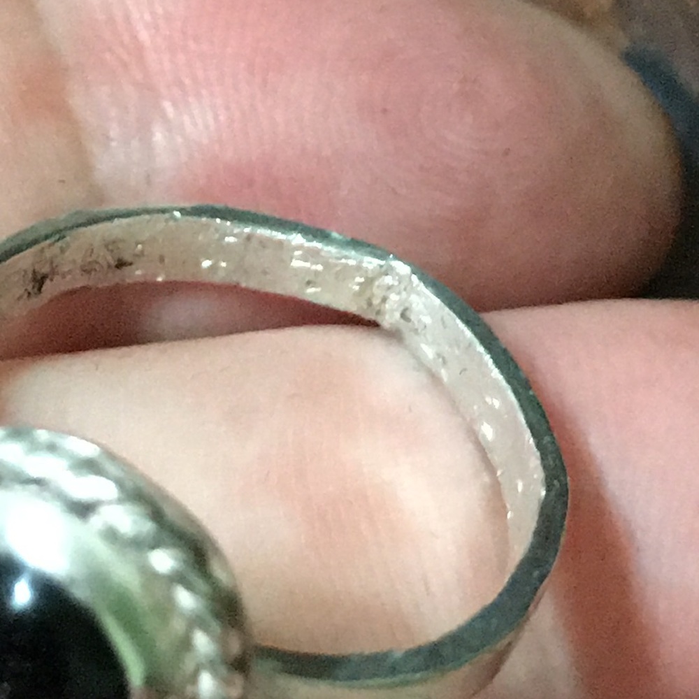 Serling Silver Ring - image 7